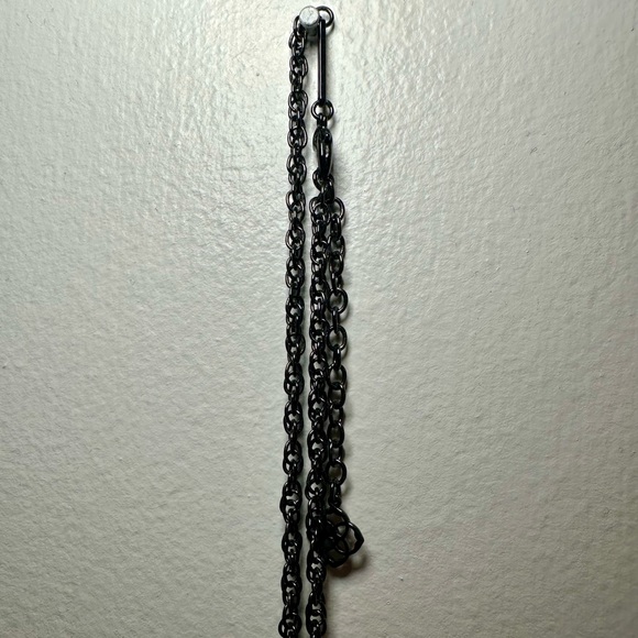 Kendra Scott long necklace with stone and tassel - Picture 3 of 5